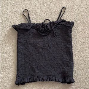 Black American Eagle Tank Top